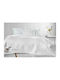 Guy Laroche Hive Elektrische Gitarren Tagesdecke Übergröße Microsatin White 240x250cm 3Stück
