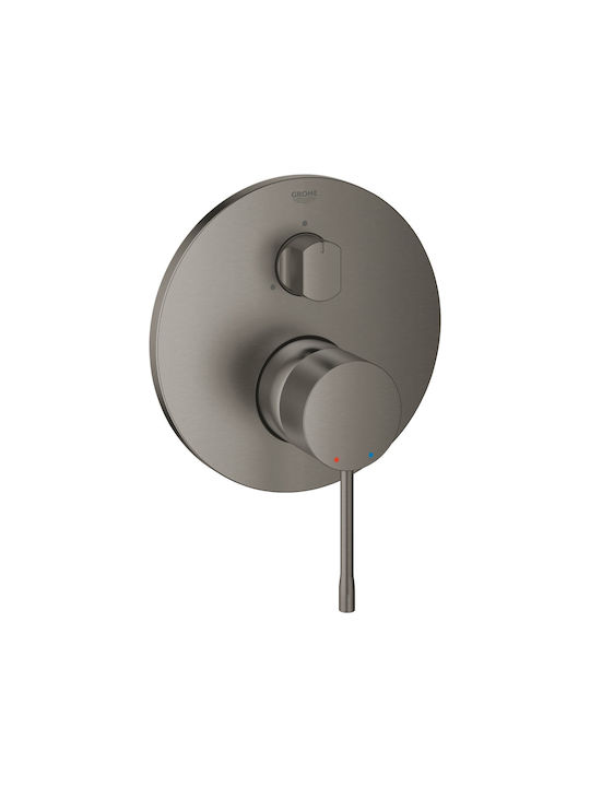 Grohe Built-in Mixer & Shower Head Set for Shower 3 Exits Gray