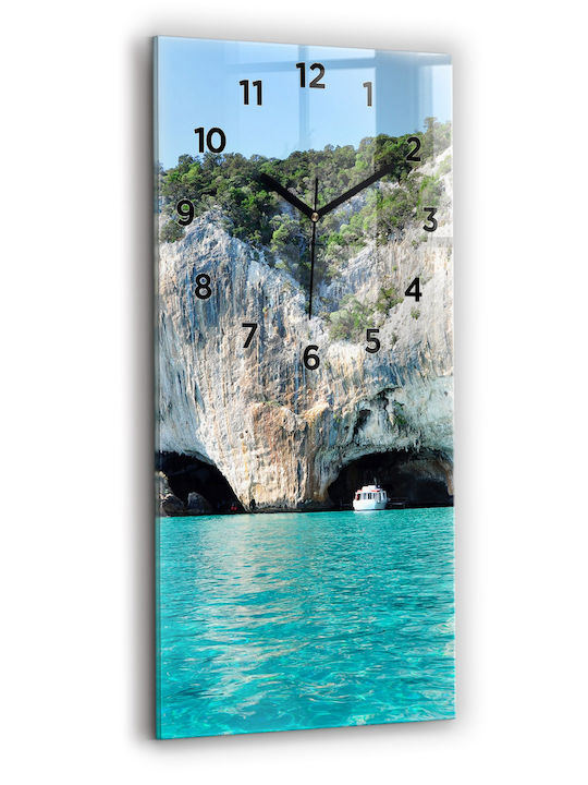 Tulup Kids Wall Clock Underwater Cave Glass 30x...