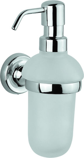 Bronze Art Spender Glas Silber
