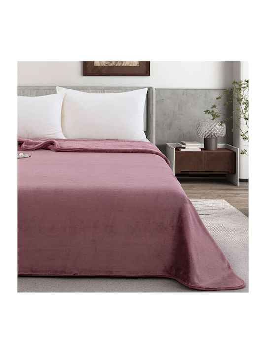Liolios Home Κουβέρτα Μονή 160x240εκ. Λιλά 2802