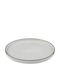 Fine Plate Shallow made of Porcelain Green 25.5cm 6pcs