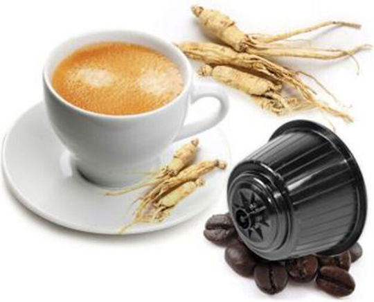 Tiziano Bonini Κάψουλες Espresso Caffe Ginseng Συμβατές με Μηχανή Dolce Gusto 16caps