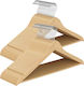 Songmics Kleiderbügel Beige CRW030K01 30Stück