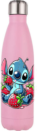 Sticlă Termos Lilo & Stitch 500ml Roz Mat Mat