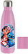 Μπουκάλι Θερμός Lilo & Stitch 500ml Ροζ Crackle