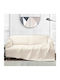 Liolios Home Ριχτάρι Διθέσιου Καναπέ 180x250εκ. Off White