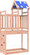 vidaXL Turn de lemn 110.5x52.5x215cm. Maro
