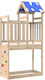vidaXL Turn de lemn 110.5x52.5x215cm. Maro