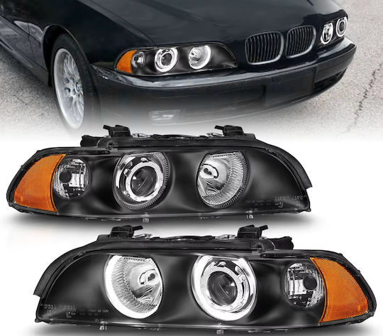 Предни светлини Ангелски очи за BMW E39 / Ред 5 2бр