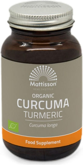 Mattisson Органична куркума 325 mg 120 капсули