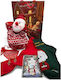 Secret Santa Γυναικείο Χριστουγεννιάτικο Gift Set Πουγκί Χιονάνθρωπο