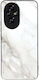 Sonique Marble Series Ehre 200 5g Weiße Handyhülle