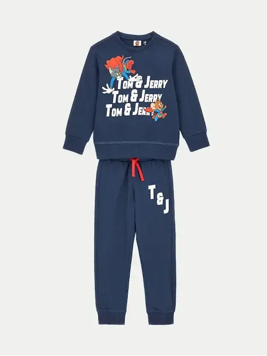 Παιδικό Σετ Φόρμας Navy Μπλε