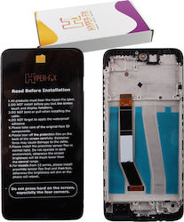Hyper Fix Οθόνη με Πλαίσιο για MOTOROLA MOTO G14 4G XT2341-3 (Μαύρο)