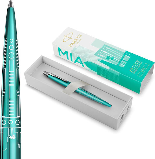 Pen Parker Jotter Special Edition Miami Turquoise Ct Ballpen