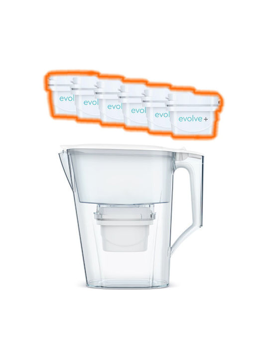 Laica Κανάτα με 6 Ανταλλακτικά Φίλτρα 2500ml