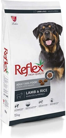 Reflex 15kg Hrană Uscată pentru Câini Adulţi cu Miel și Orez