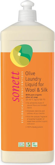 Sonett Olive Lichid Detergent cu Aromă Λεβάντα pentru Lână & Sensibil Haine 120ml