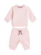 Kids Sweatpants Set Pink 2pcs