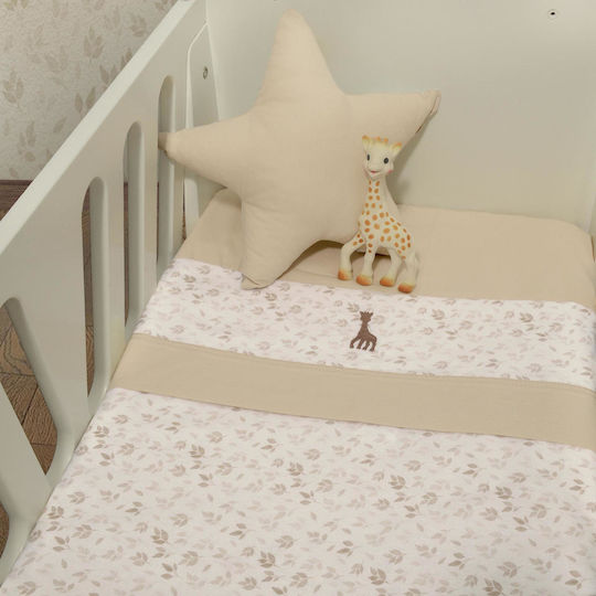 Baby Oliver Baby Bettlaken Beiges 80x100cm