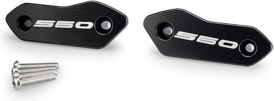 Καπακια Καθρεφτων Rearview Mirrors Caps Black Yamaha T-max 560 Tech Max '25 22568n Puig