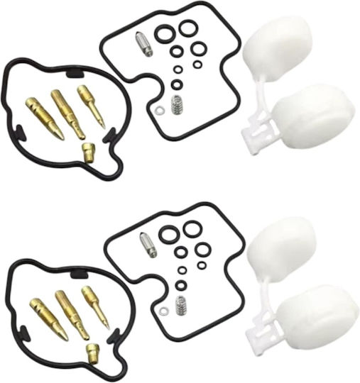 Carburetor Parts Honda Africa Twin 750cc Xrv & Float Covers 2 Carburetors Roc122907