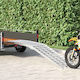 Vidaxl Loading Ramp Silver 230 x 44 x 13 cm Aluminum