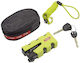 Abus 77 Granit Sledg 'grip Motorcycle Disc Brake Lock in Yellow