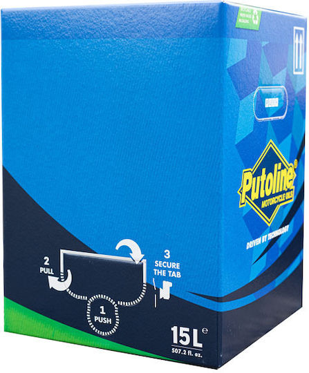 Putoline Υγρά Φρένων Συμπλέκτη Μοτοσυκλέτας Dot 5.1 Brake Fluid Bib 15l