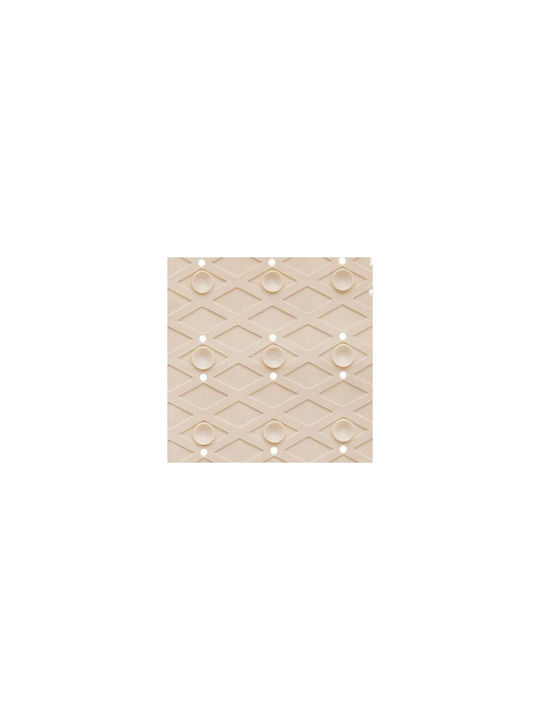 Non-Slip Bath Mat AT20499 Beige 70x35cm