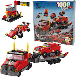 Askato Car Carrier with Racing Cars για 6+ Ετών 1000τμχ