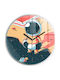 Tulup Kinder-Wanduhr Kind Astronaut Glas