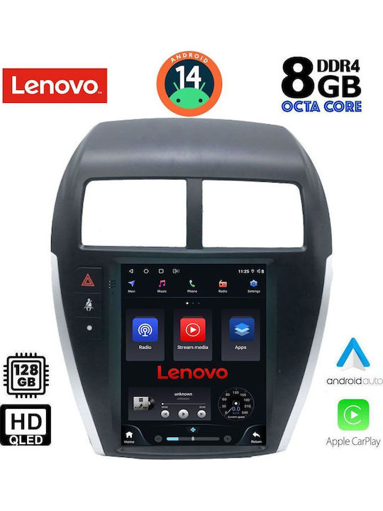 Lenovo Автомобилна Аудио Система (Блутут/USB/WiFi/GPS/Apple-Carplay/Android-Auto)