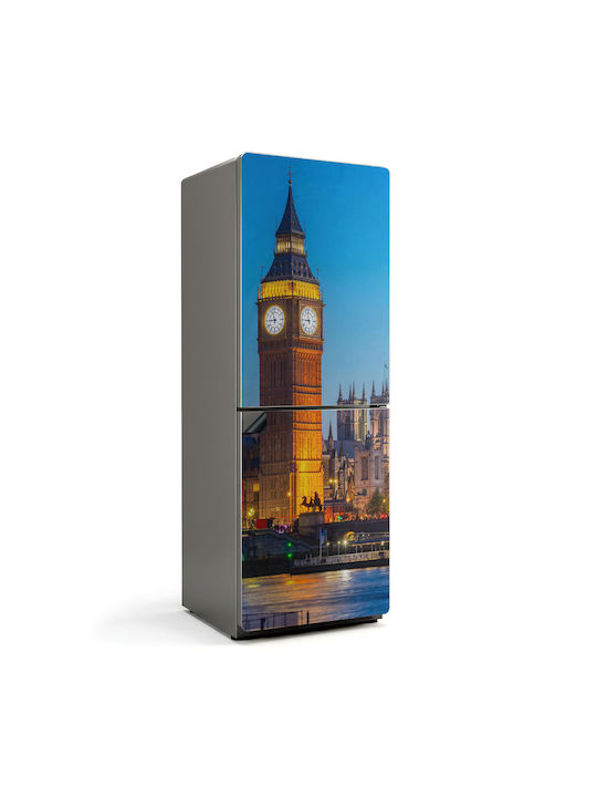 Magnetică Husă Frigider Decorativă Big Ben În Londra Noaptea 70x190 Cm Magnetică Husă Frigider Decorativă Big Ben În Londra Noaptea 70x190 Cm