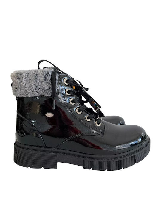 Stiefeletten Damen Schwarz