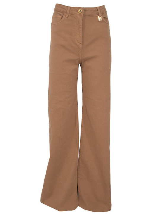 Elisabetta Franchi Hoch tailliert Damenjeans Sc...