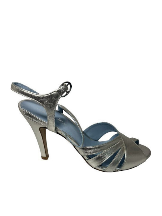 Mellow Yellow Sandalen Silber
