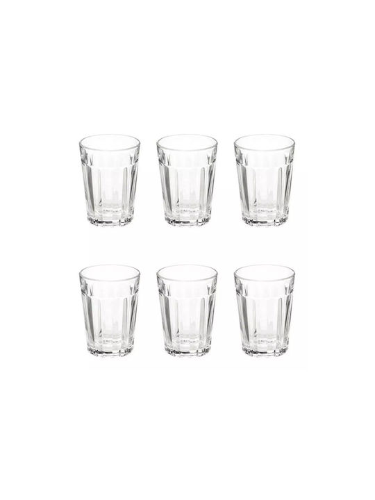 Secret de Gourmet Lorenzo Σετ Ποτήρια από Γυαλί 250ml 6τμχ