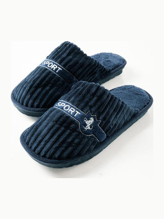 The Shoemart Men's Slipper Blue