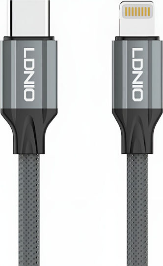 Ldnio USB-C to Lightning Cable 30W Μαύρο 2m