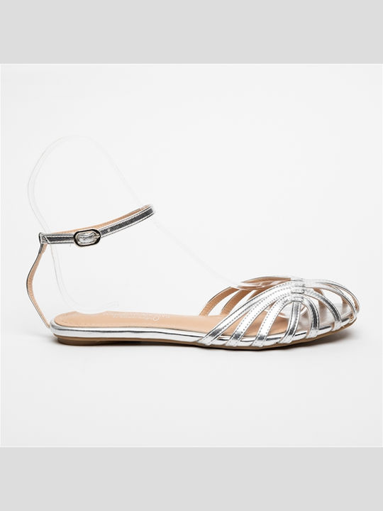 Miss Belgini Silver Sandals