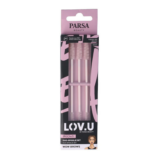 Parsa Lov.u Doppel Bürsten Für Wimpern 3 Stück