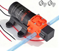 Αντλία Νερού Πίεσης Vevor 12v Dc 1.2 Gpm 4,5 L Min Αντλία Νερού Διαφράγματος Αυτο-αναρρόφησης 2 Θαλάμων 2 Σφιγκτήρες Σωλήνα Μέγιστη Πίεση 80 Psi Αθόρυβη Λειτουργία Rv Τροχόσπιτο Ναυτιλία Άρδευση Κήπου