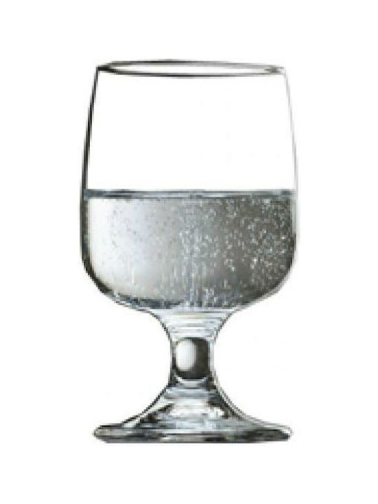 Bormioli Rocco Set of Glasses for White and Red Wine made of Glass in Red Color Stemmed 200ml 3pcs