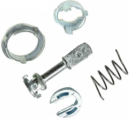 Kit Reparare Încuietoare Ușă Auto Compatibil VW Golf 4 Bora Jetta Polo Audi A6 Skoda Fabia – Față Stânga Dreapta 6 Piese Metalice 1u0837167
