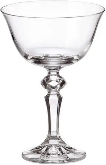 Crystal Bohemia Set Glasses Cocktail/Drinking White Wine Water Crystal Goblet 180ml CTB1S116180 6 Pieces