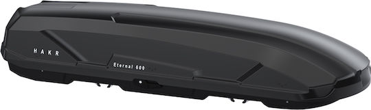 HAKR Eternal Dachboxen für Autos mit Doppelseitiges Öffnen 600lt Schwarze