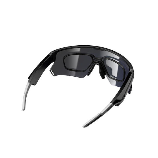 BlackView Cycling Glasses with Black Frame & Dark Lenses