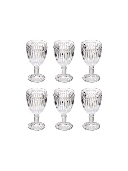 Secret de Gourmet Set of Glasses for White Wine made of Glass Stemmed 250ml 6pcs